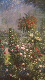 Roses,Decorative Panel, Ernest Quost